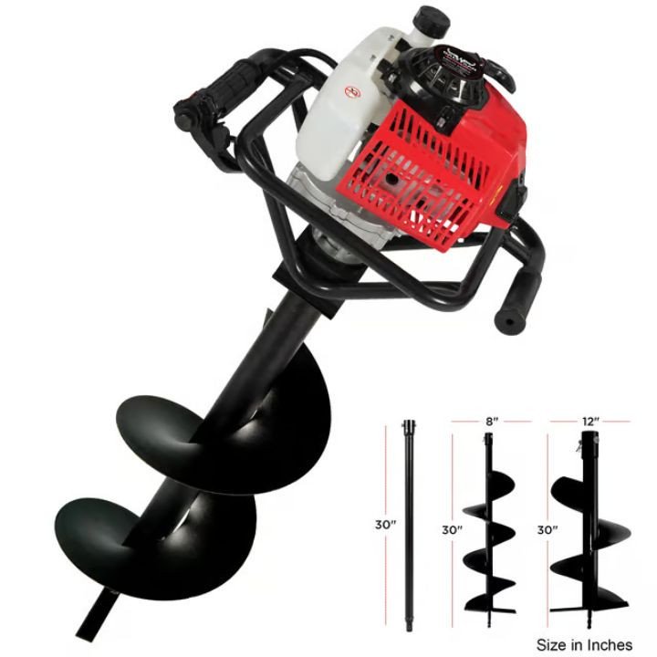 Balwaan BE-63 Earth Auger With 8'and 12' Planter – thumb
